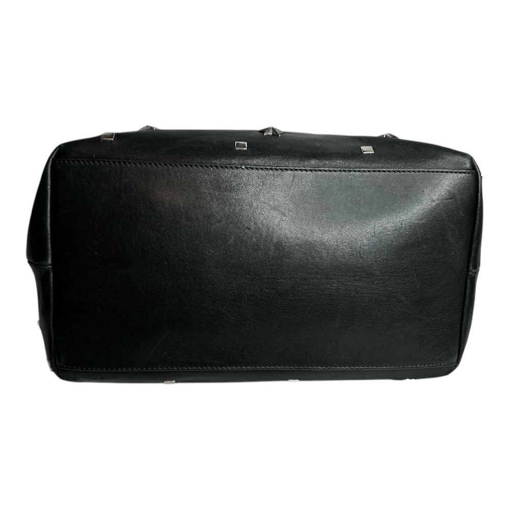 Jimmy Choo Black Leather Studded Handbag & Shoulder Bag, Tote Bag - Picture 11 of 16